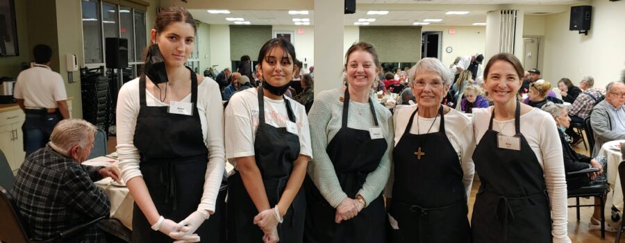TOP Welcomes Volunteers from Notre Dame Belmont